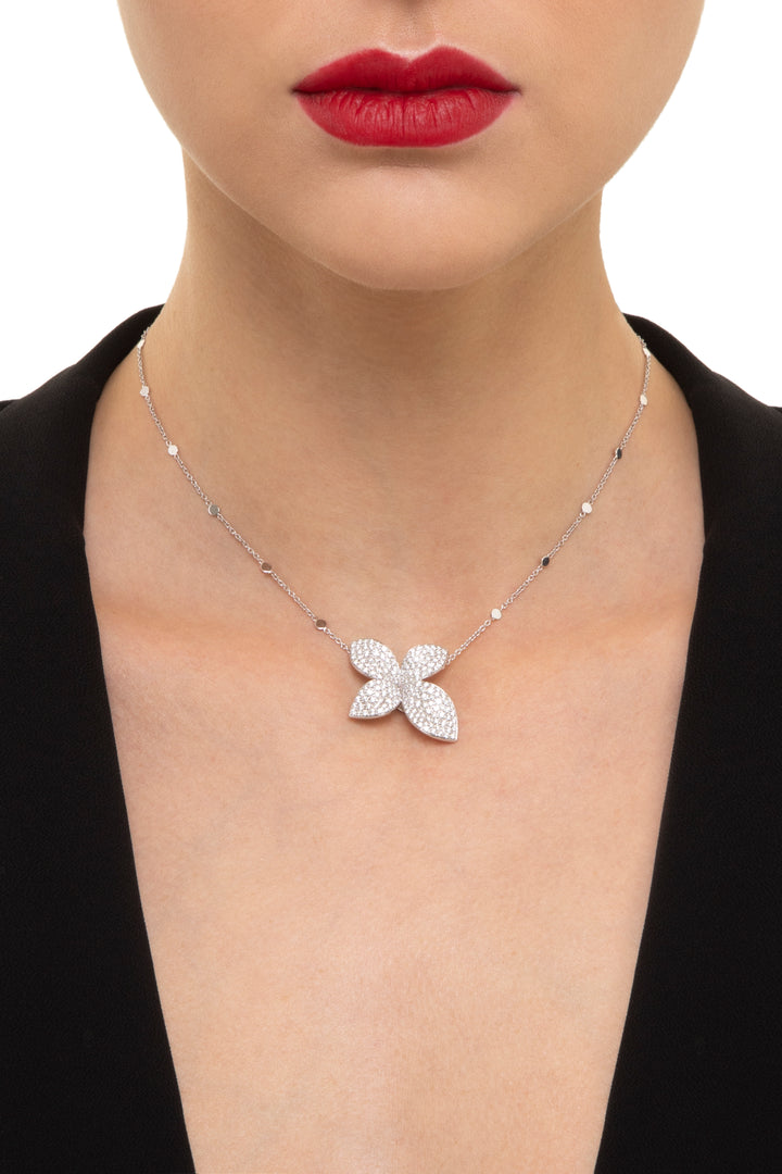 Lafonn Butterfly Pendant Necklace | Gainesville Jewelry