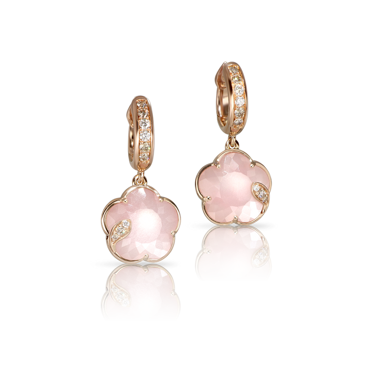 Orecchini da donna in oro rosa 9 K/14 K/18 carati Orecchini da donna in oro rosa 9 K/14 K/18 carati