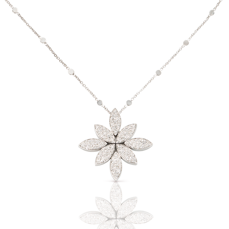 GHIRLANDA LUCE DI LOTO NECKLACE