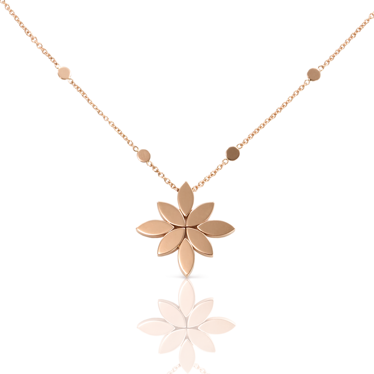 GHIRLANDA LUCE DI LOTO NECKLACE