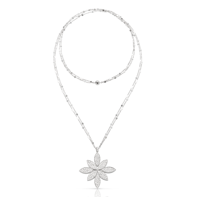 GHIRLANDA LUCE DI LOTO NECKLACE