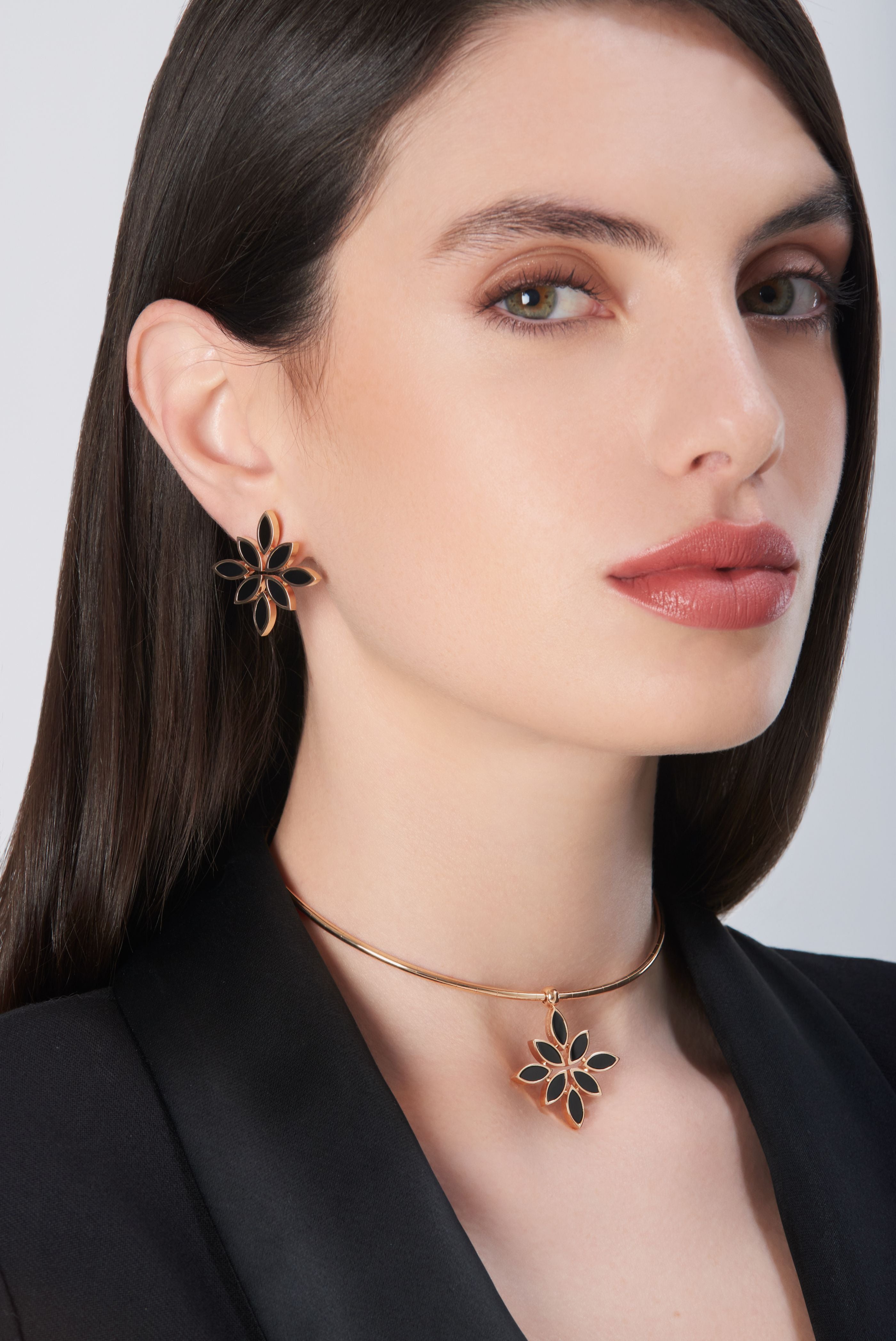 GHIRLANDA LUCE DI LOTO EARRINGS