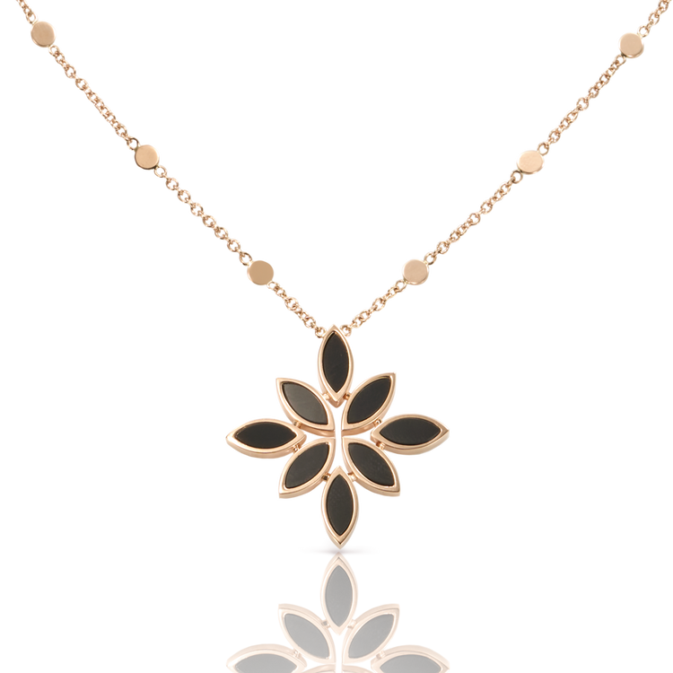 GHIRLANDA LUCE DI LOTO NECKLACE