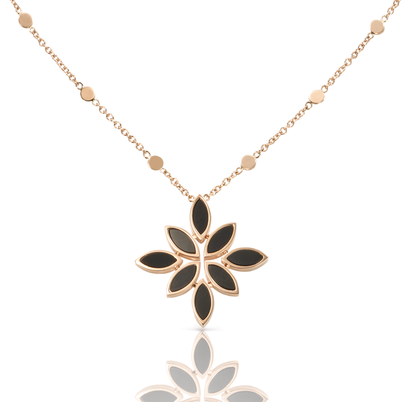 GHIRLANDA LUCE DI LOTO NECKLACE