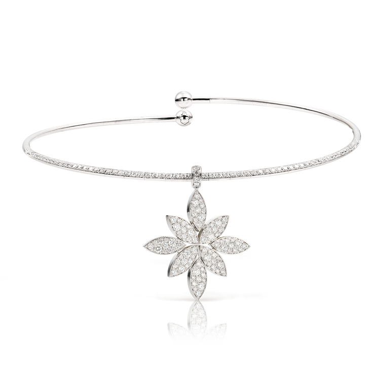 GHIRLANDA LUCE DI LOTO CHOKER