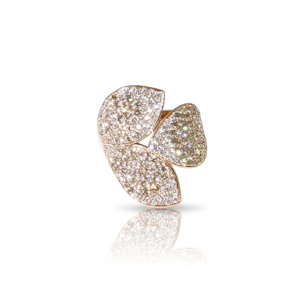 giardini-segreti-ring-18k-rose-gold-three-leaves-pasquale-bruni
