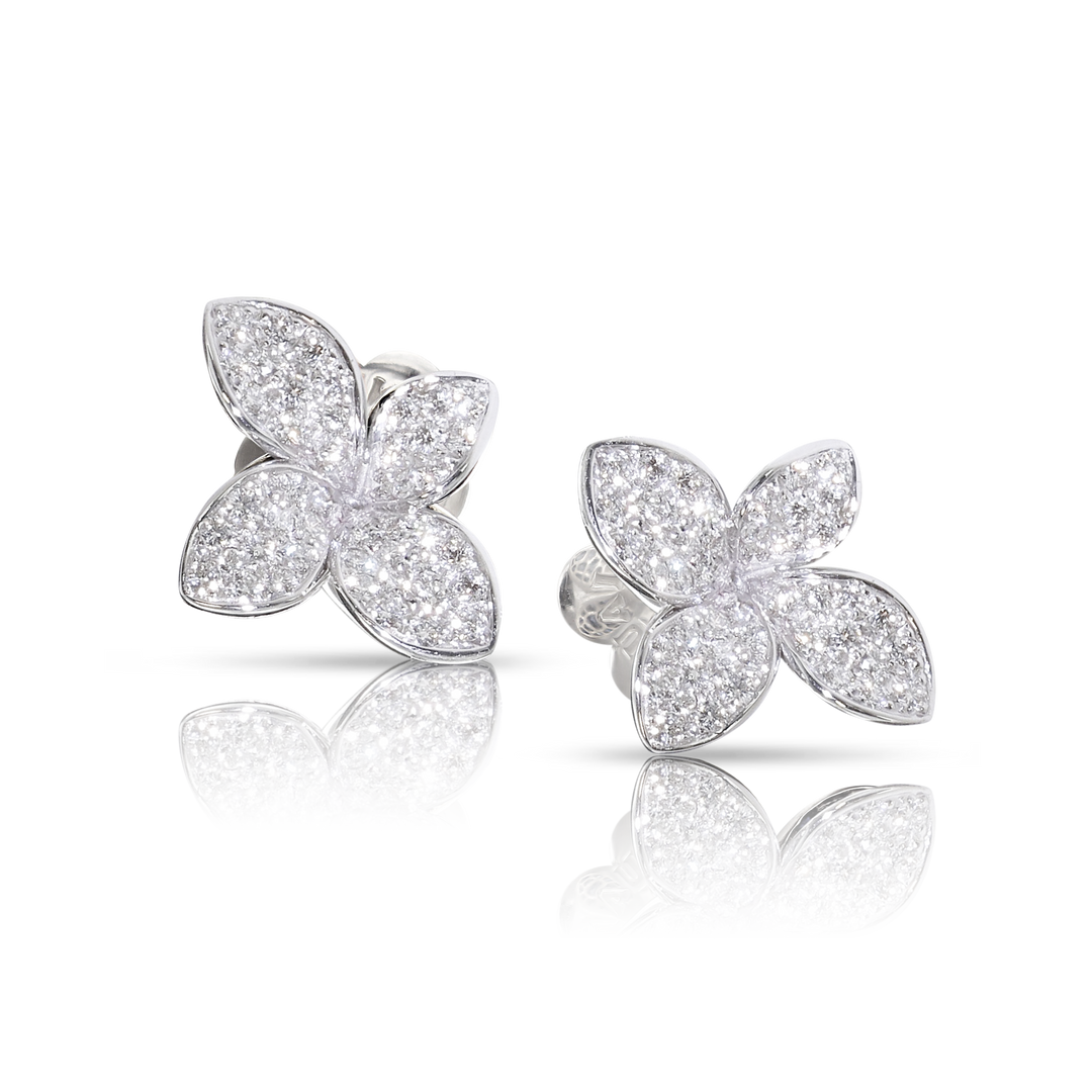 Diamond Studs - Small Earrings for Girls - Bow Stud Earrings by Blingvine