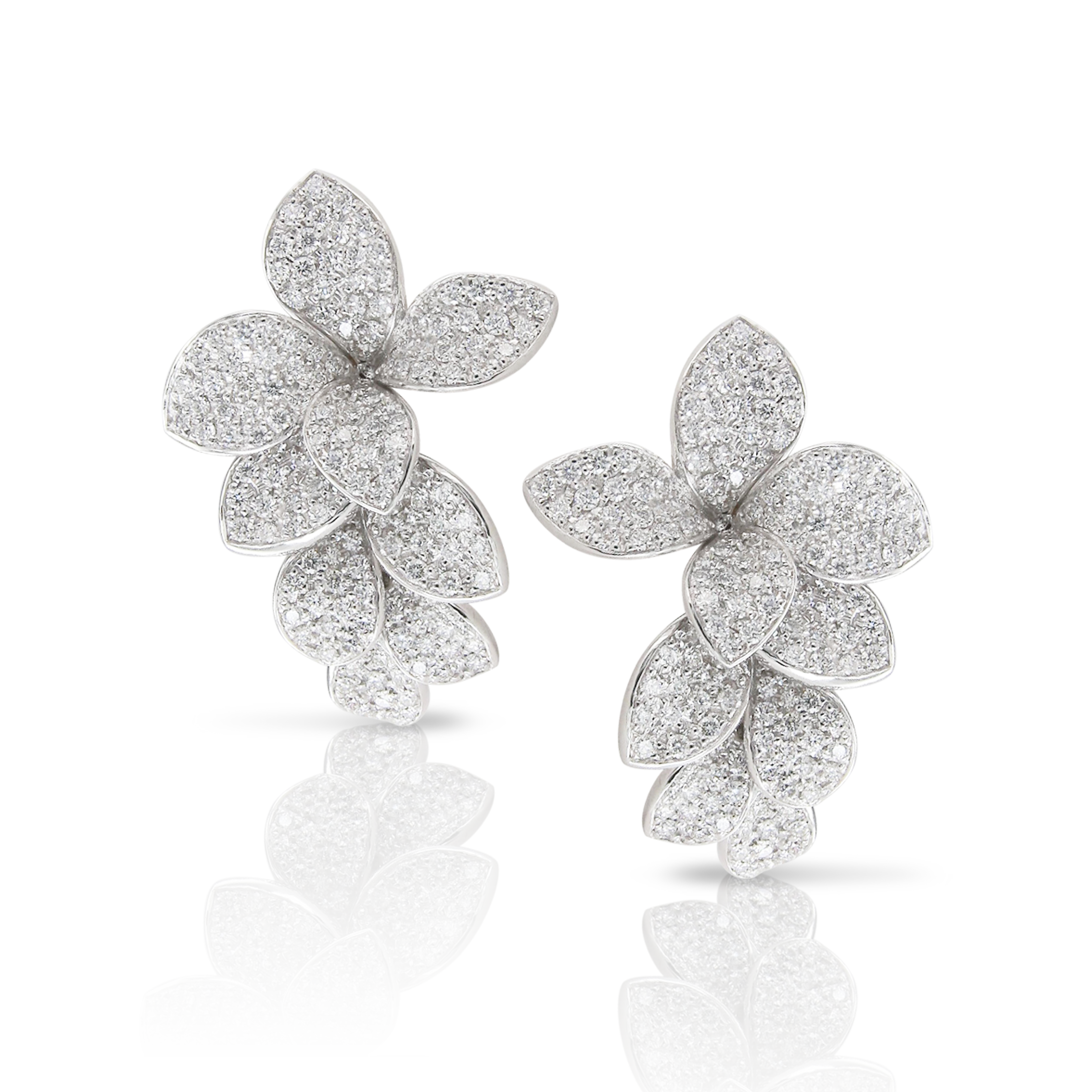 Stylever 1 Coppia di Orecchini a Perno in Argento Sterling Stylever 1 Coppia di Orecchini a Perno in Argento Sterling