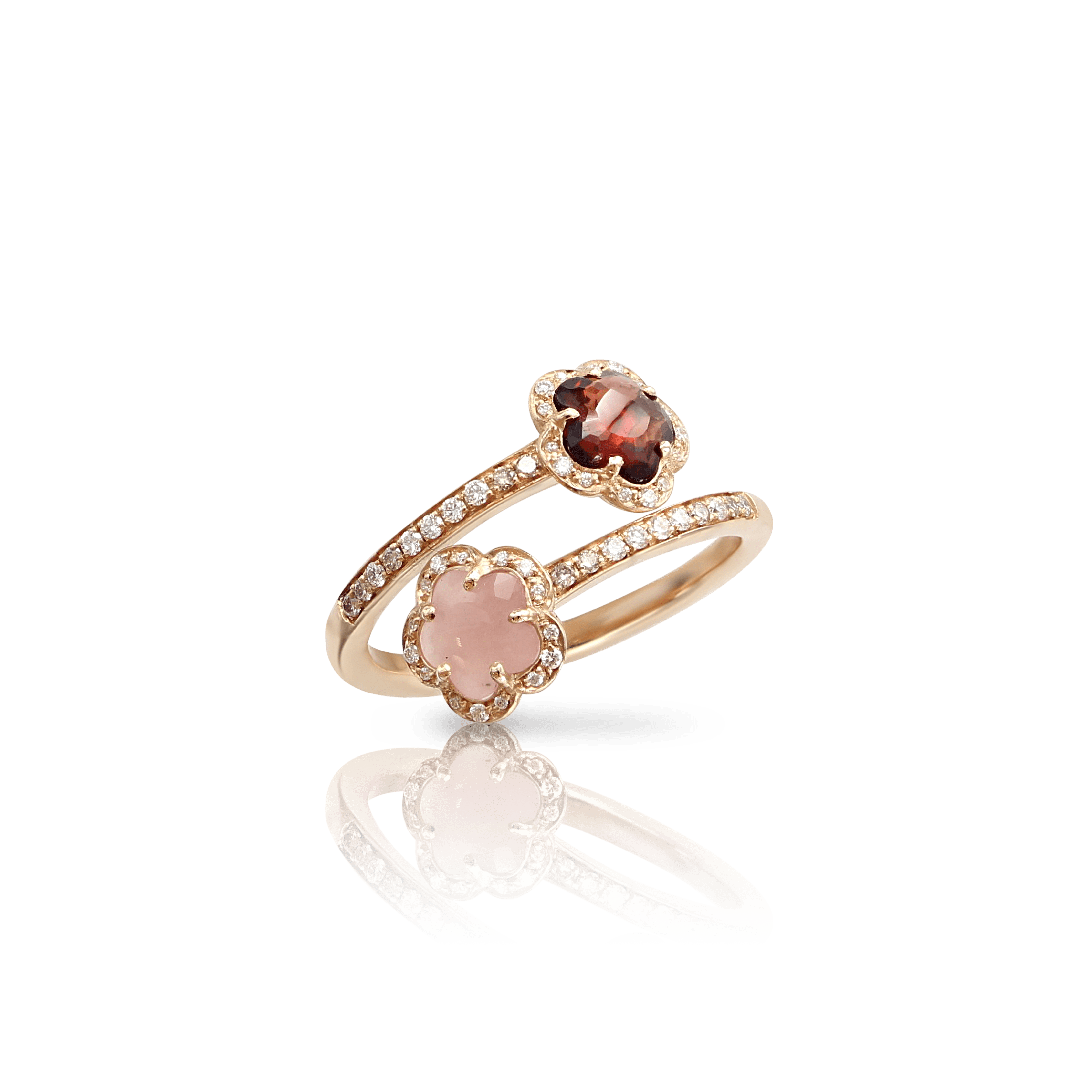 Figlia dei Fiori Contrarié Ring with Earth gems | Pasquale Bruni Figlia dei Fiori Contrarié Ring with Earth gems | Pasquale Bruni