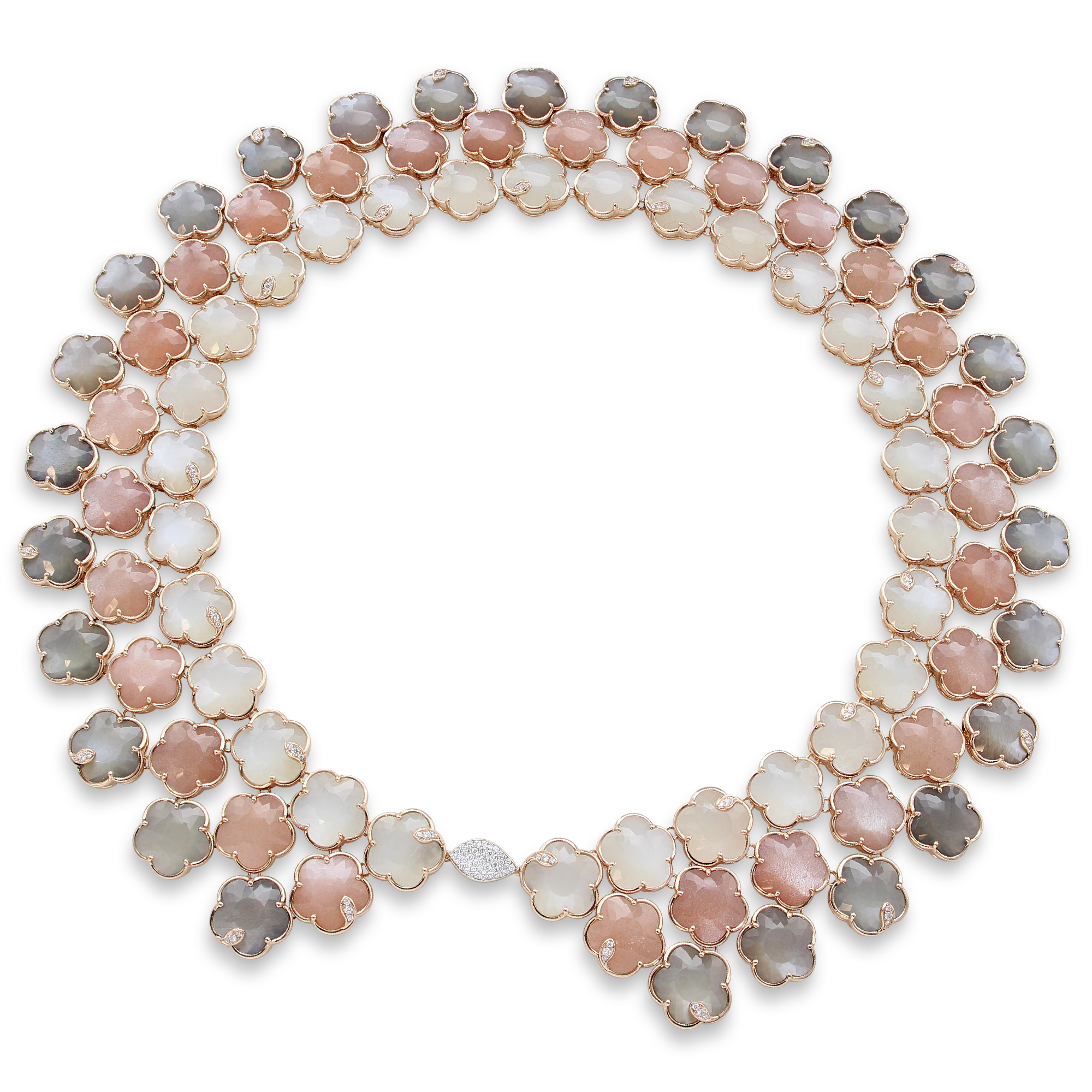 COLLIER PETIT JOLI BOUQUET LUNAIRE