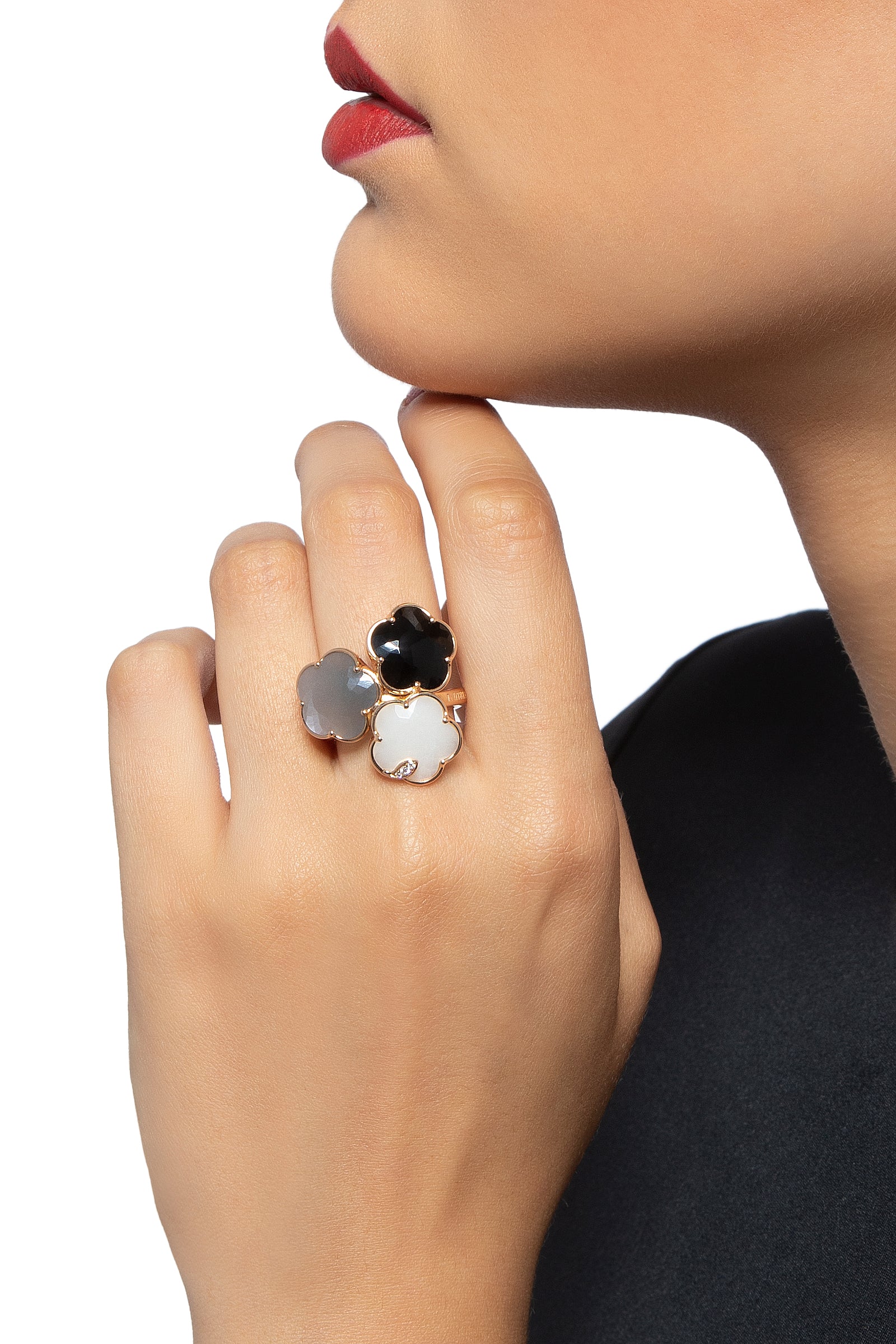 BAGUE PETIT JOLI BOUQUET LUNAIRE
