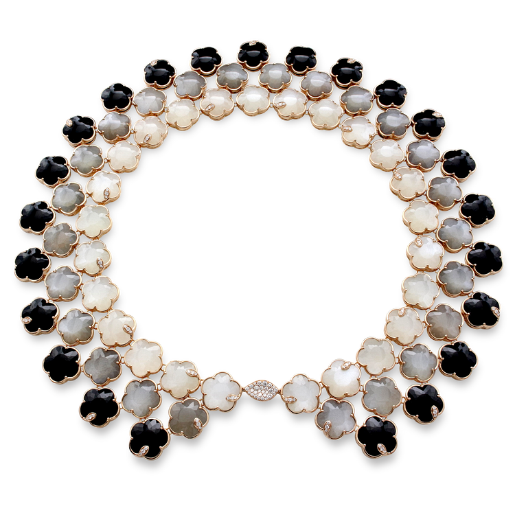 COLLIER PETIT JOLI BOUQUET LUNAIRE